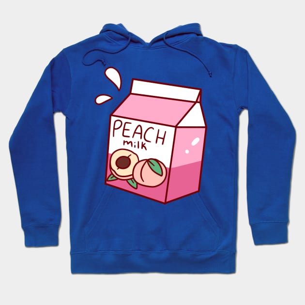 Peach Milk Hoodie by saradaboru